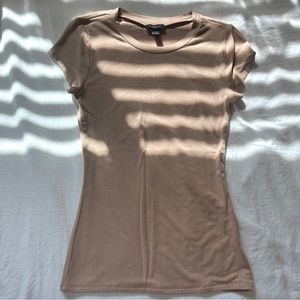 Express - Basic Tan Top (xs)